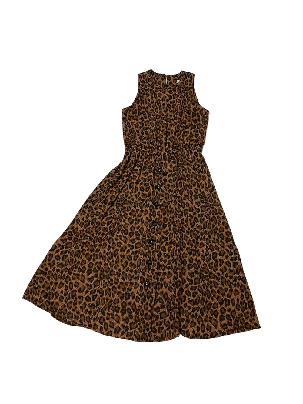 Vintage Lew Magram Collection New York Leopard Print Dress - Medium*